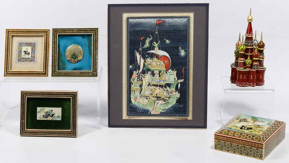 Lot 260: Russian Decorative Object Assortment
