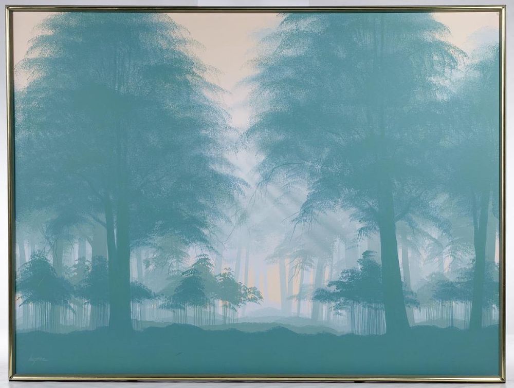 Lot 267: Jack Hagman (American, b.1937) 'And Suddenly it Became