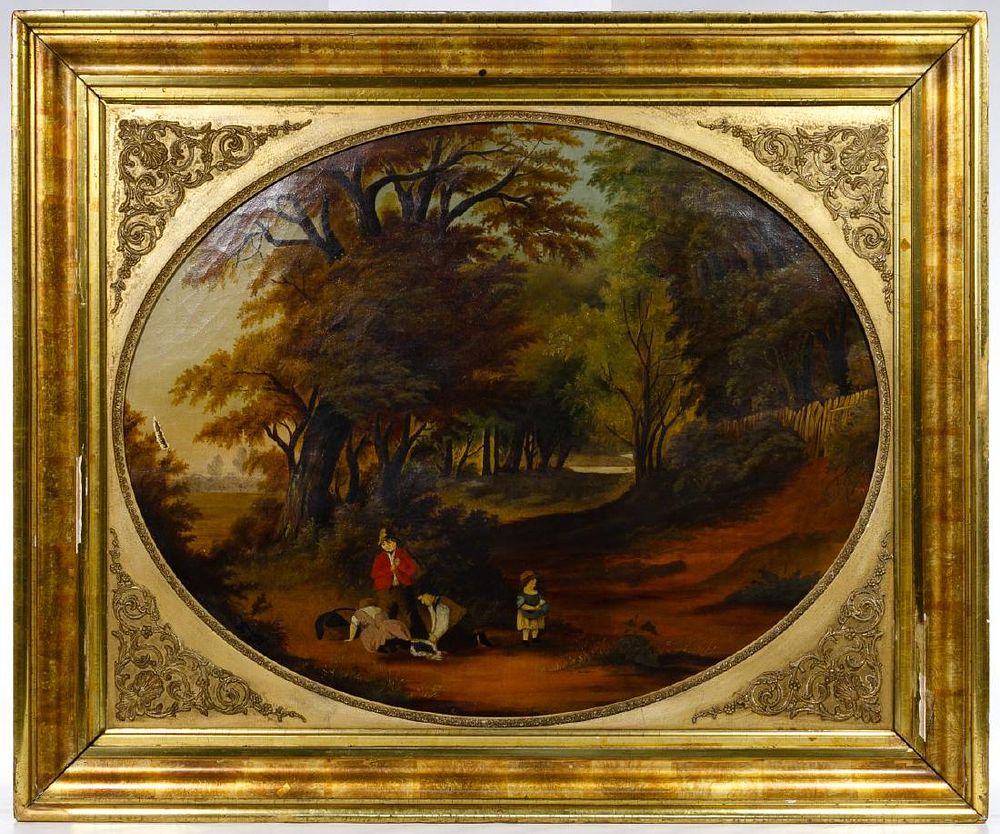 Lot 287: Unknown Artist (European, 19th Century) Oil on Canvas