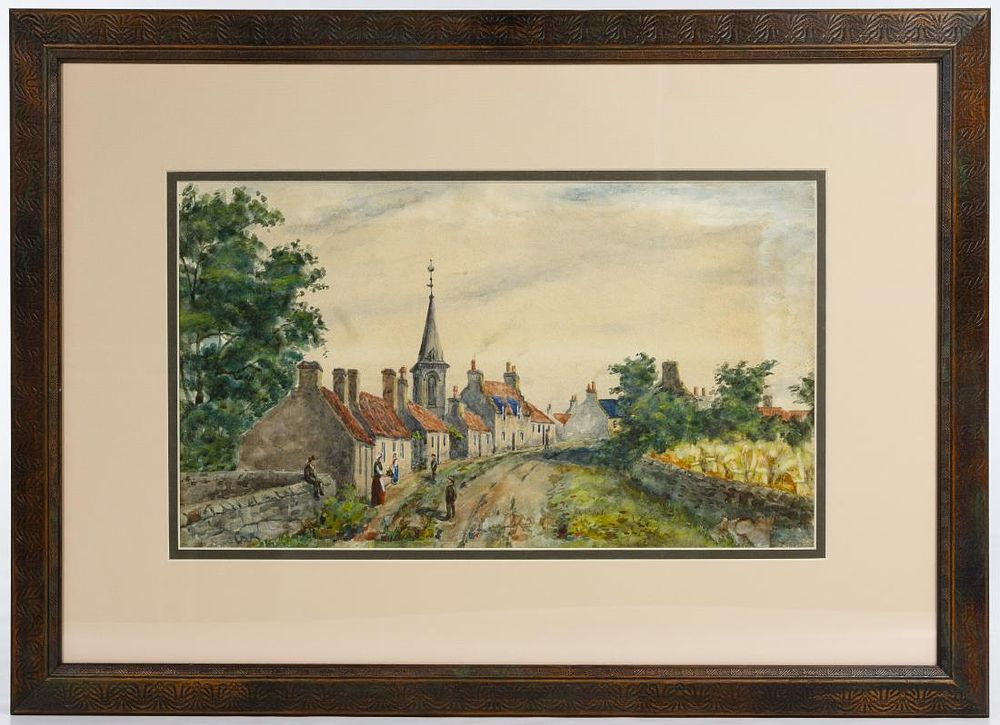 Lot 289: Unknown Artist (European, 19th Century) Watercolor on