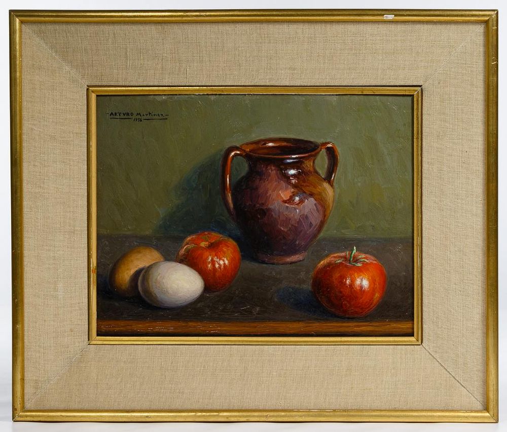 Lot 290: Arturo Martinez (South American, 20th Century) 'Still