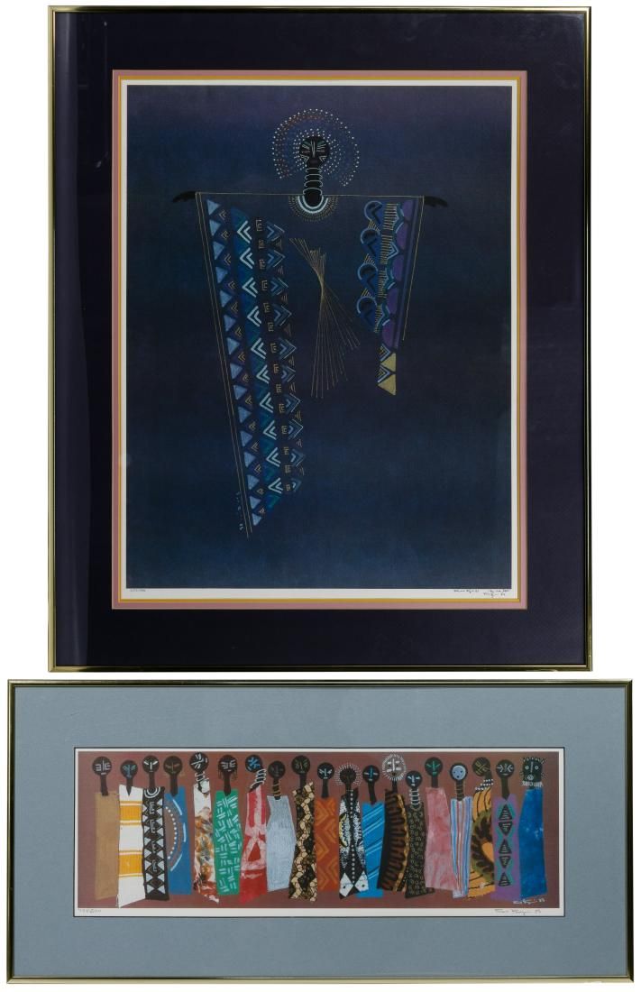 Lot 298: Frank Frazier (American, b.1943) Lithograph Assortment