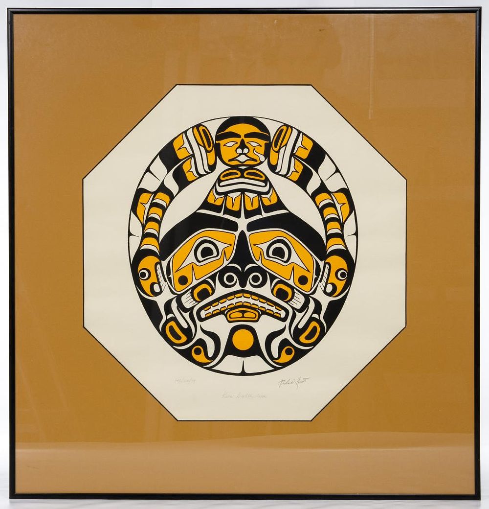 Lot 307: Richard Hunt (Canadian / Haida, b.1951) 'Kwa-Gulth