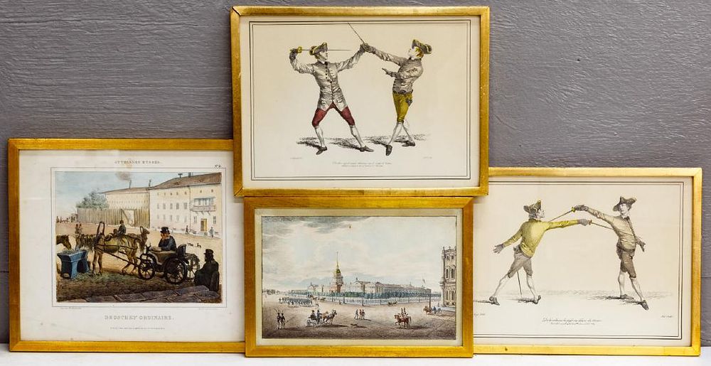 Lot 324: Framed Art Print Assortment