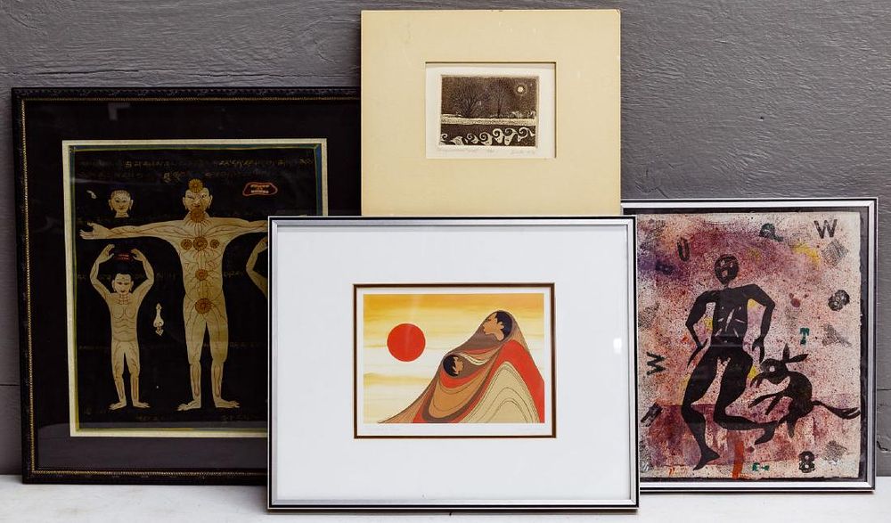 Lot 325: Framed Art Print Assortment