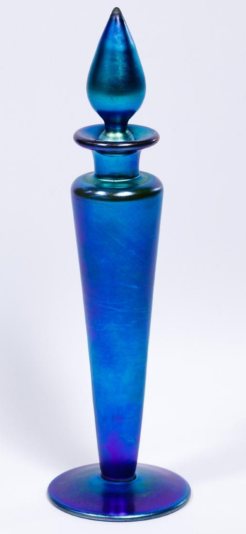 Lot 336: Steuben 'Aurene' Perfume Bottle