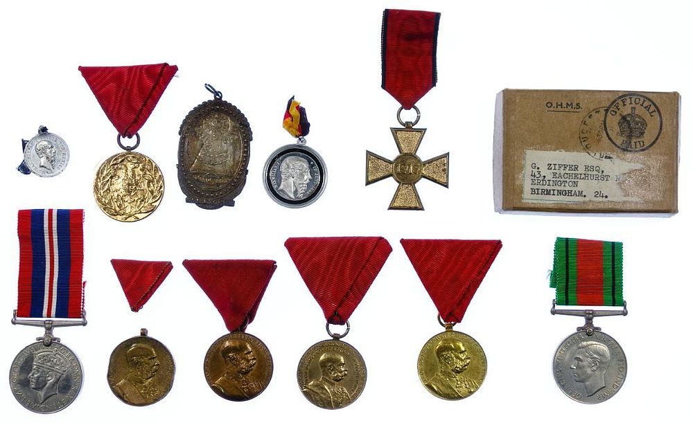Lot 371: Military Medal Assortment