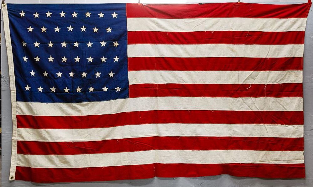 Lot 163: 46-Star American Flag