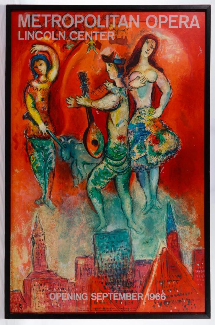 Lot 177: Marc Chagall (French, 1887-1985)) 'Metropolitan Opera'