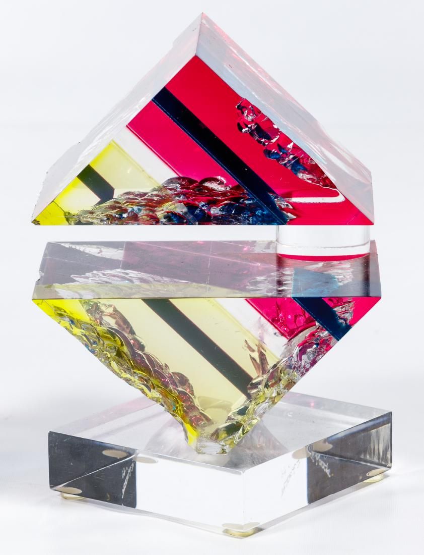 Lot 188: R Garret Abstract (American, 20th Century) Prismatic