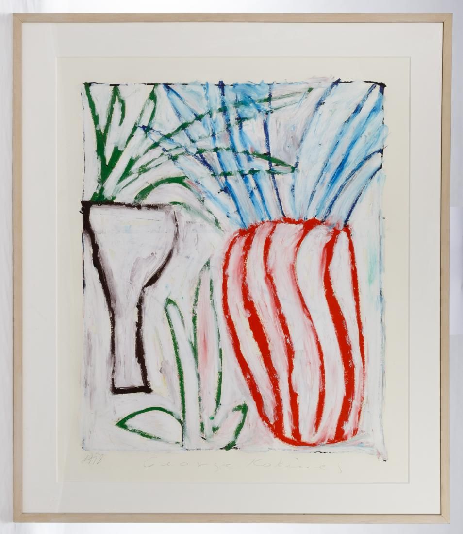 Lot 288: George Kokines (American,1930-2012) 'Etude Pieces for