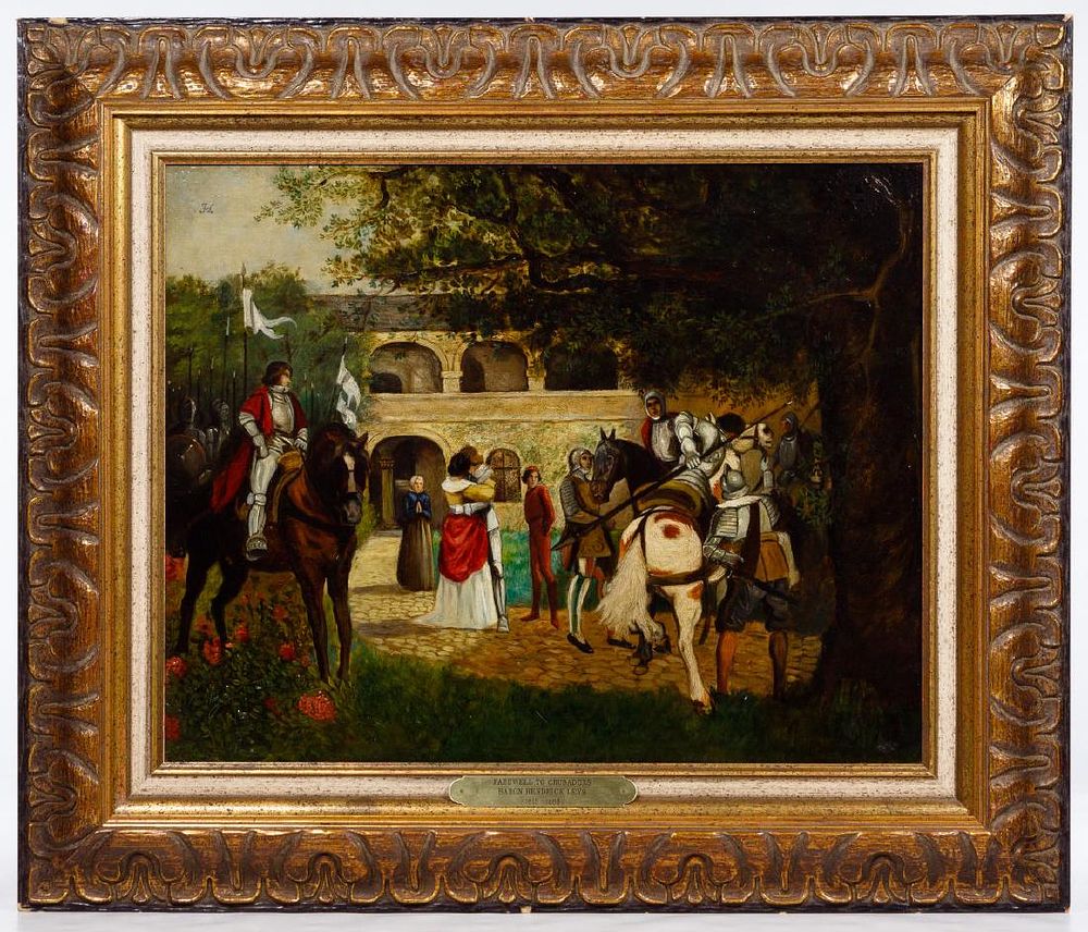 Lot 299: Baron Hendrick Jan Augustyn Leys (Dutch, 1815-1869)