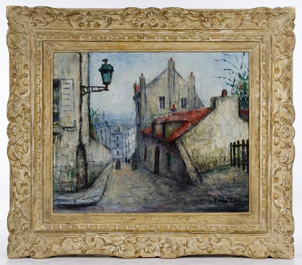 Lot 301: Louis Dali (French, 1905-2001) Oil on Canvas