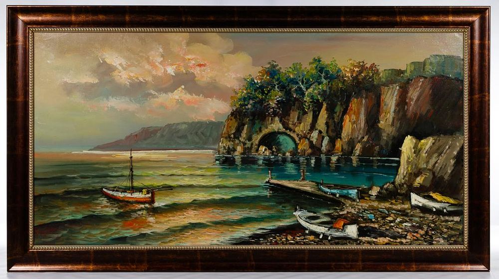 Lot 304: Unknown Artist (European, 20th Century) Oil on Canvas