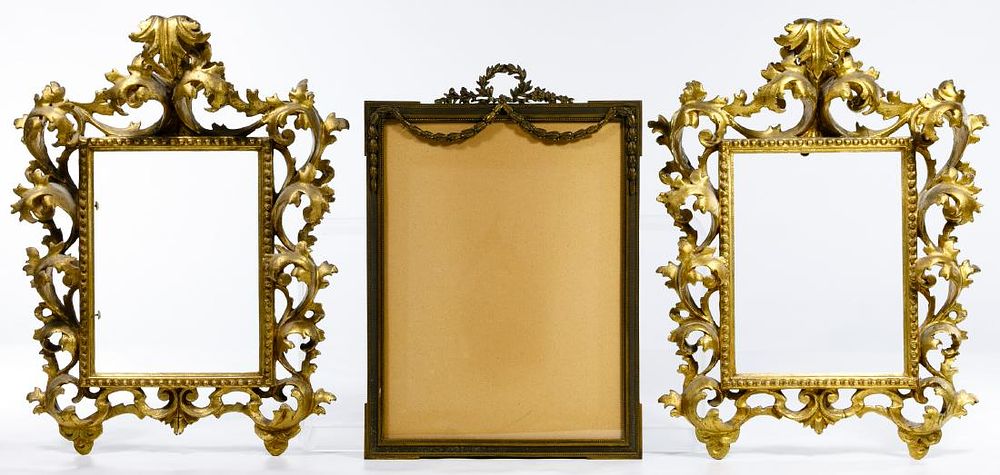 Lot 316: Carved Wood Frame Assortment