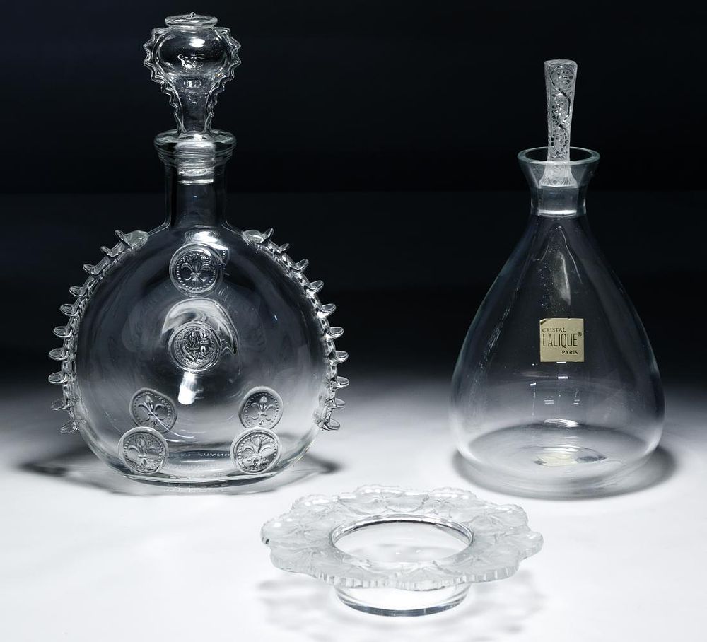 Lot 317: Lalique and Baccarat Crystal Assortment