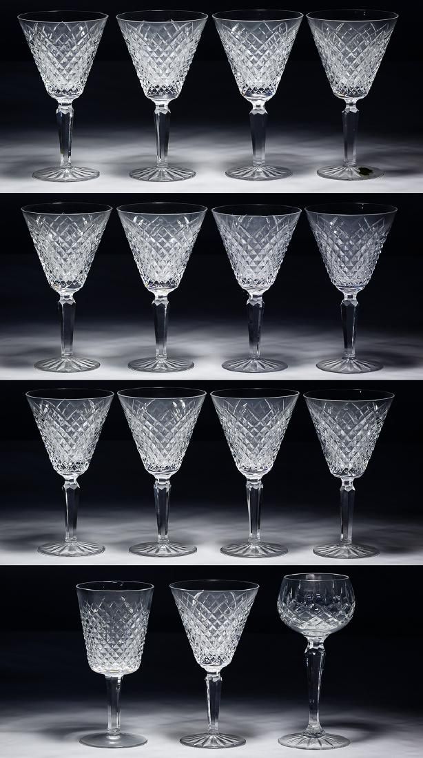Lot 329: Waterford Crystal 'Templemore' Stemware Collection