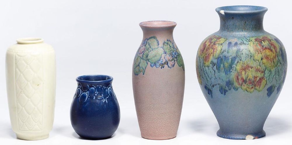 Lot 335: Rookwood Pottery Vase Assortment