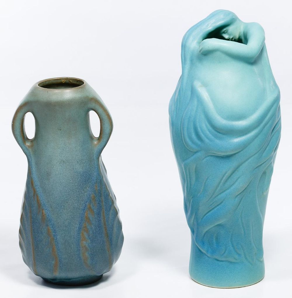 Lot 336: Van Briggle 'Lorelei' Vase