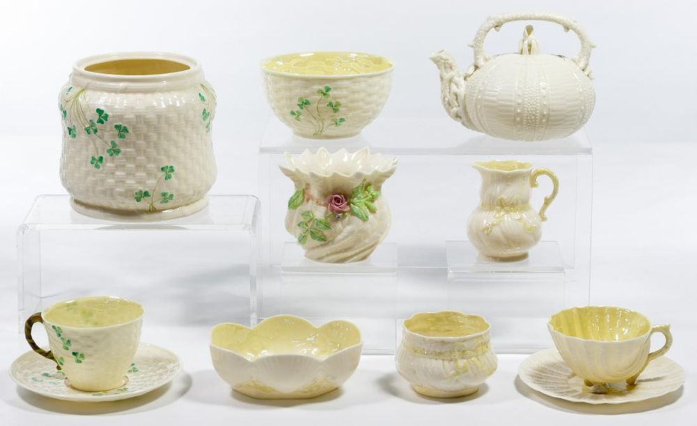 Lot 340: Belleek China Assortment