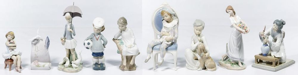 Lot 372: Lladro Figurine Assortment
