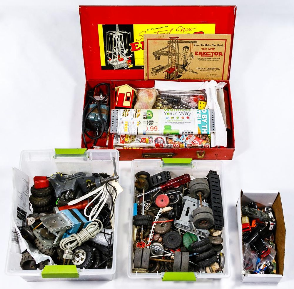Lot 381: Model Car Kit and Part Assortment