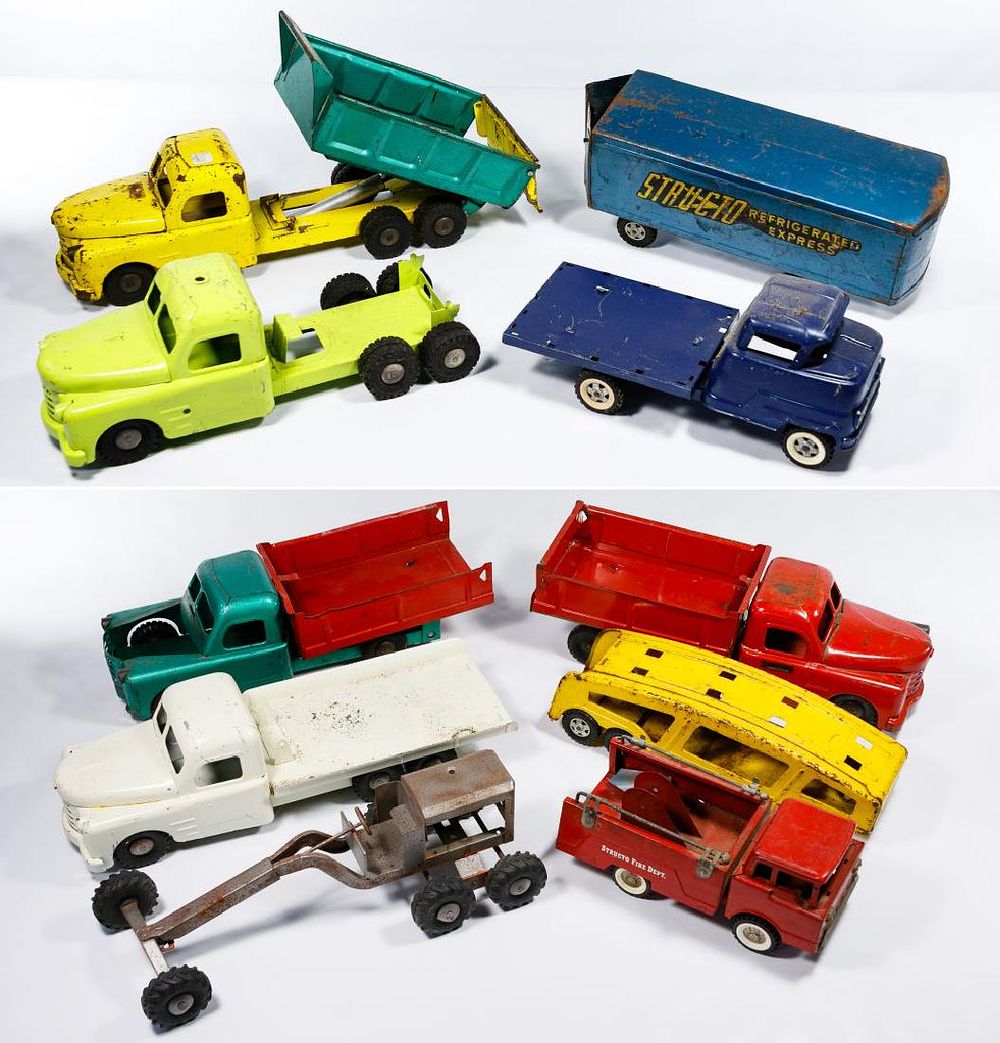 Lot 386: Structo Toy Truck Assortment