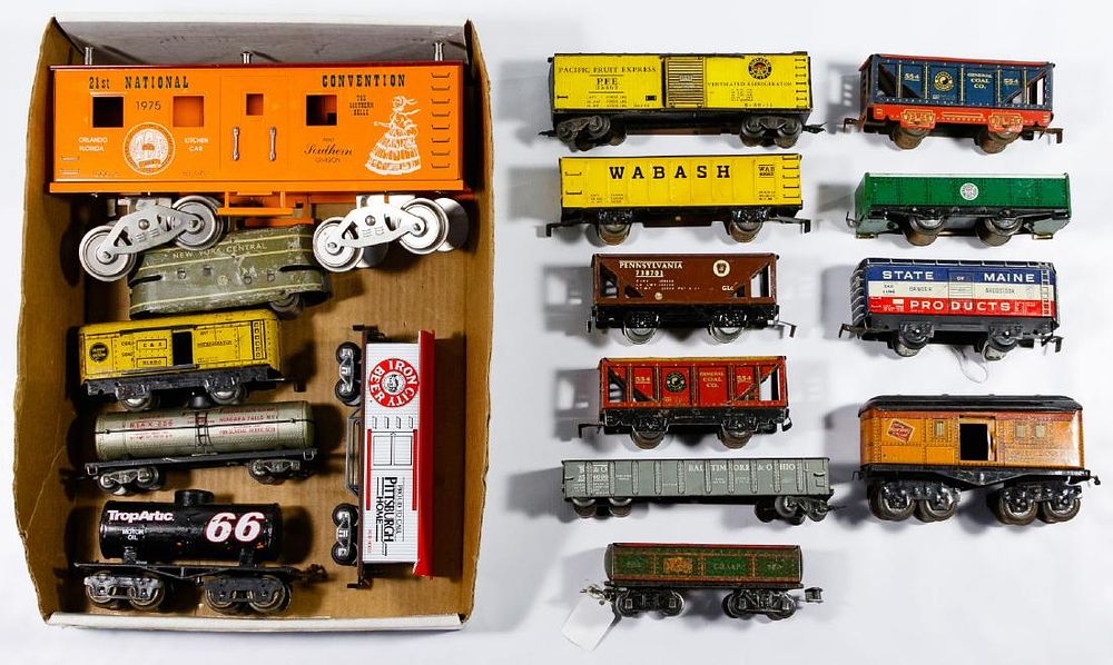 Lot 400: Metal Model Train Assortment