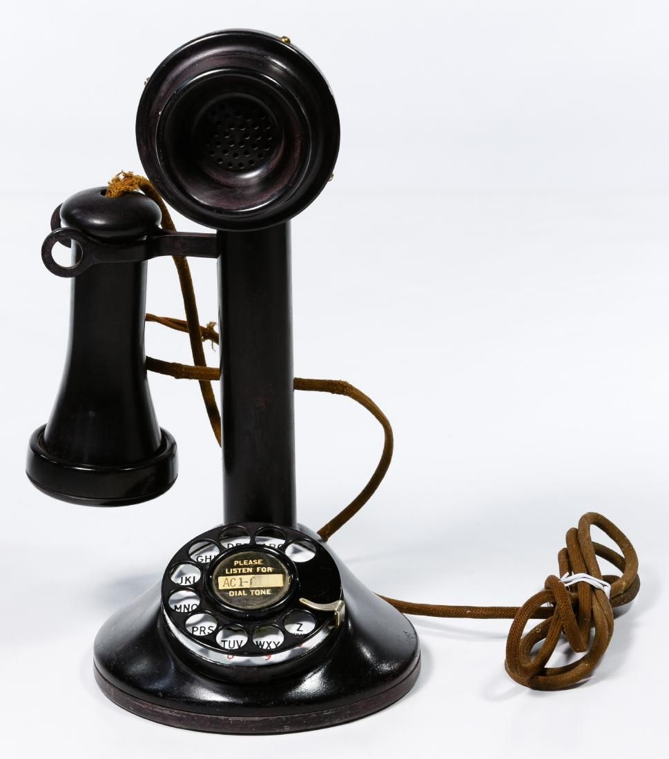 Lot 409: Candlestick Telephone