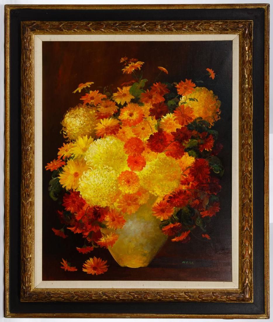 Lot 203: Margaret Rice (American, b.1903) Oil on Canvas