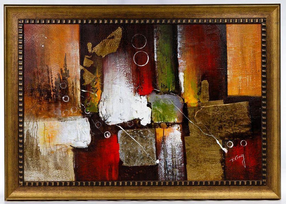 Lot 212: T Craig (American, 20th Century) Acrylic on Canvas
