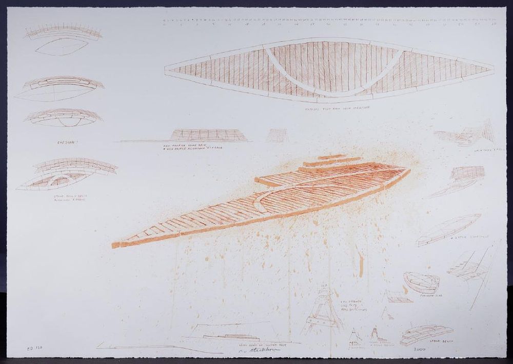 Lot 217: Robert Stackhouse (American, b.1942) 'Working Drawing