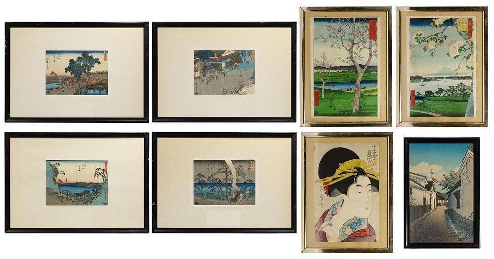 Lot 232: Japanese Woodblock Print Assortment