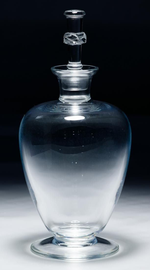 Lot 247: Lalique Crystal 'Beaugency' Decanter