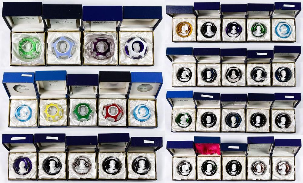 Lot 256: Baccarat Paperweight Assortment