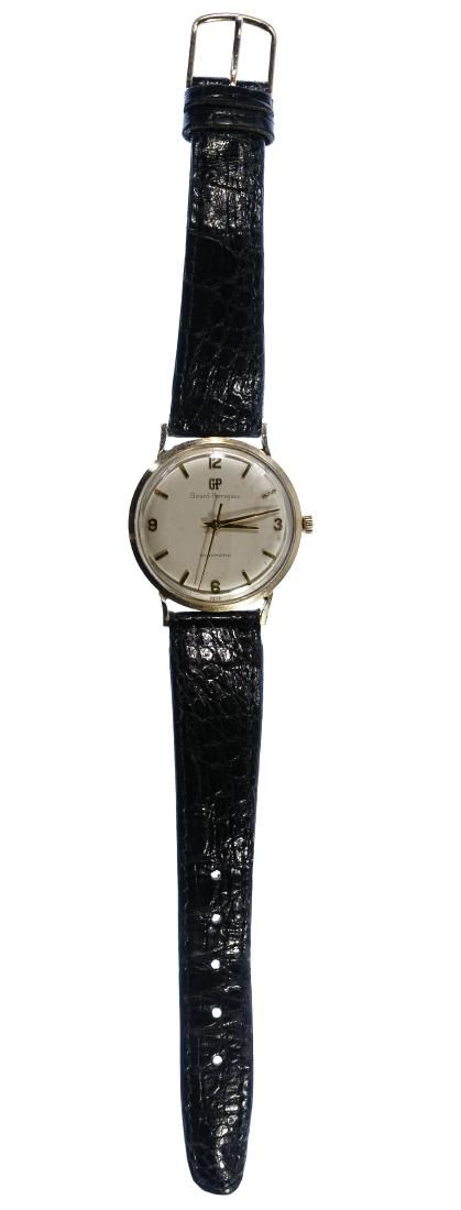 Lot 300: Girard Perregaux 14k Gold Case 'Gyromatic' Wrist Watch