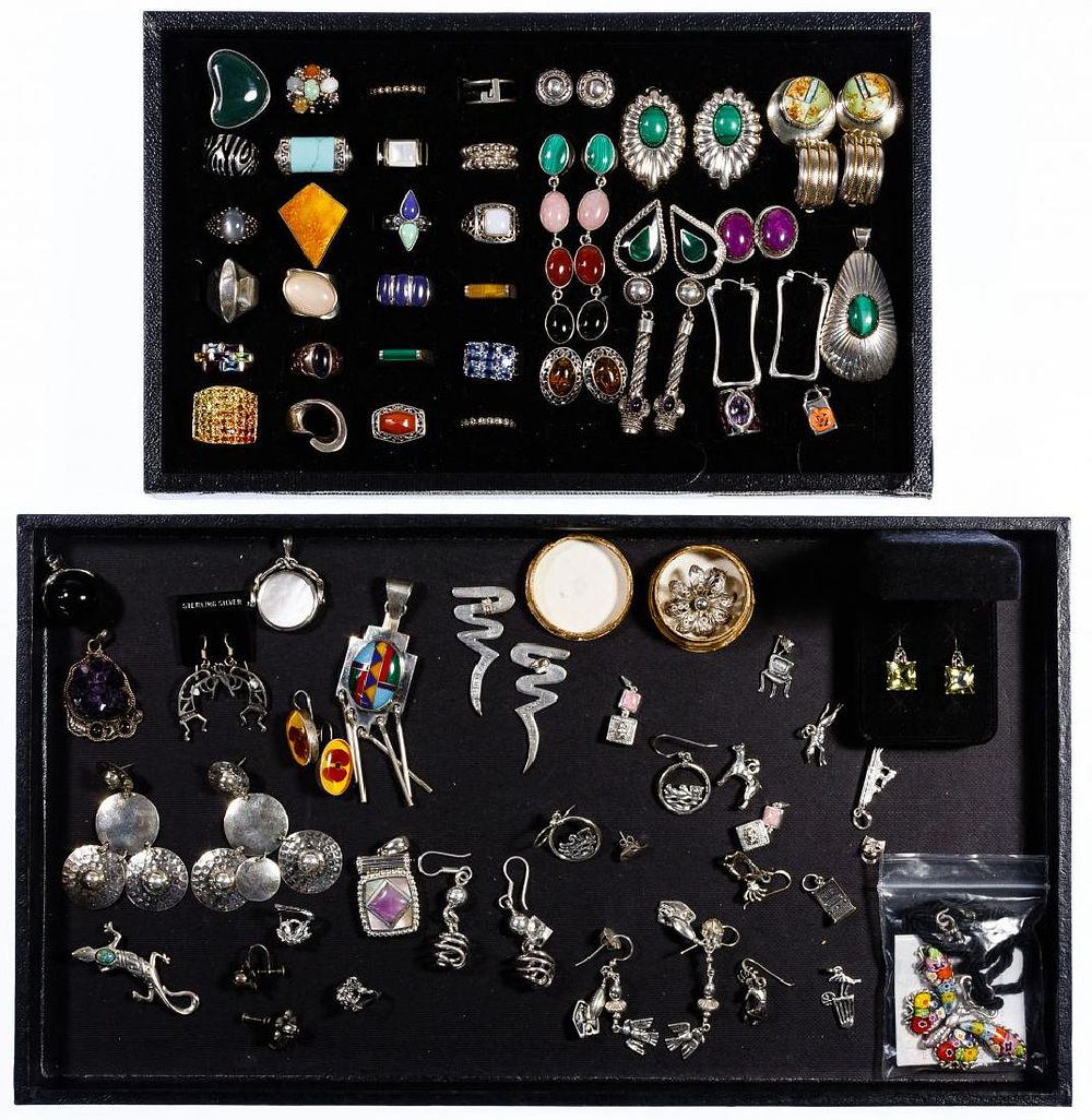 Lot 313: Sterling Silver Jewelry Assortment