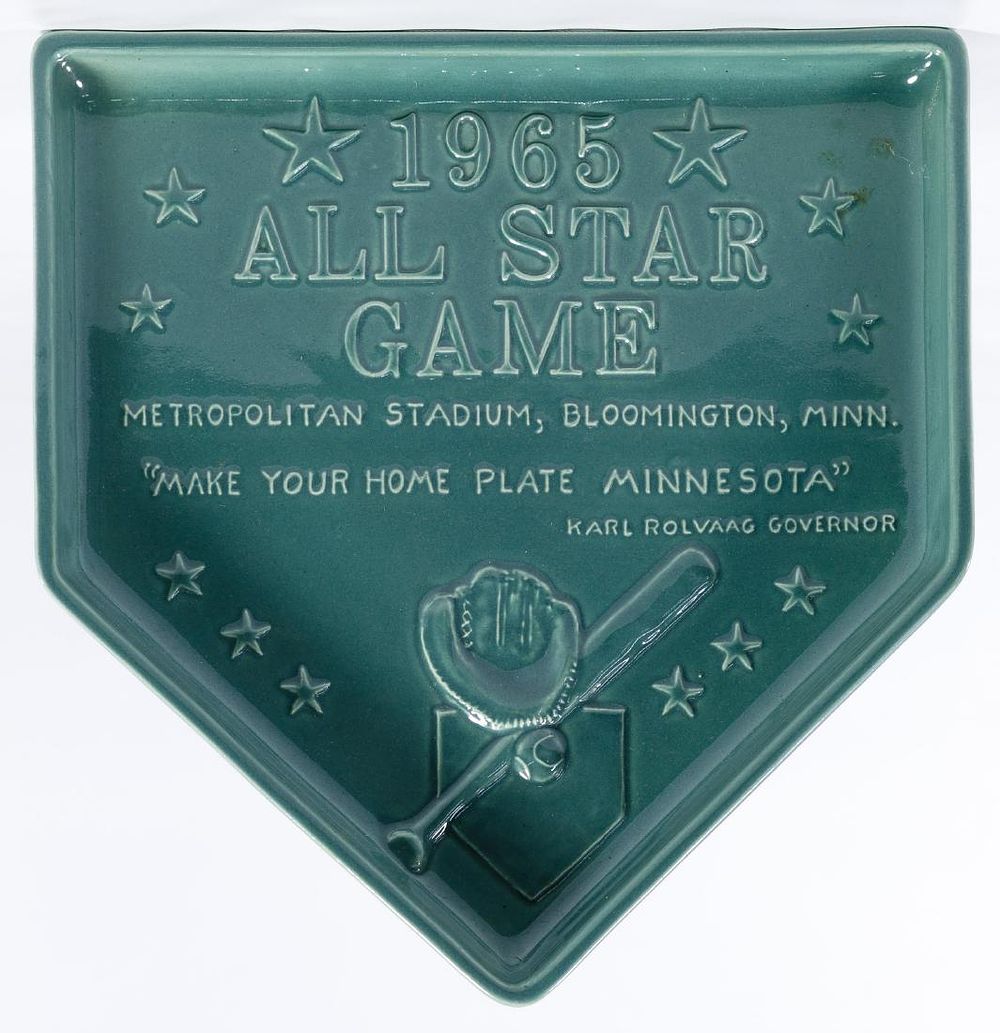 Lot 159: Red Wing Pottery 'All Star Game' Home Plate