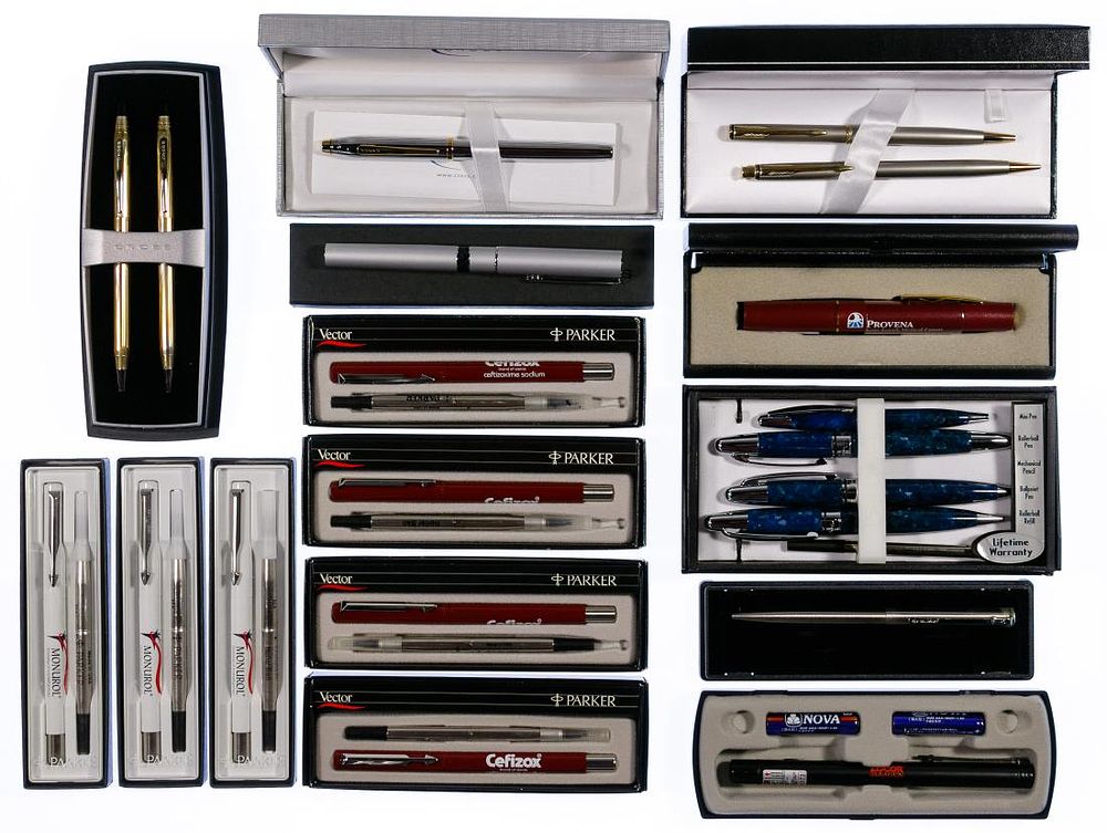 Lot 175: Ball Point Pen and Mechanical Pencil Assortment