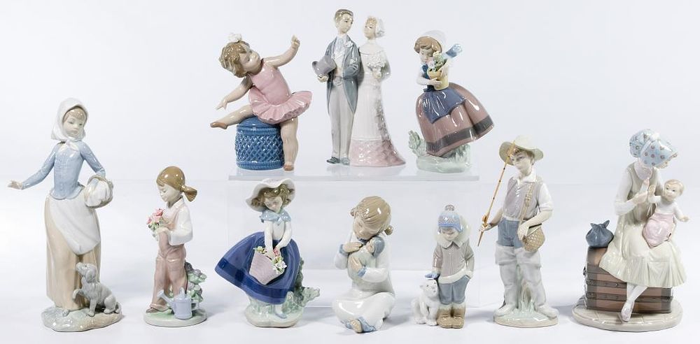 Lot 177: Lladro Figurine Assorment