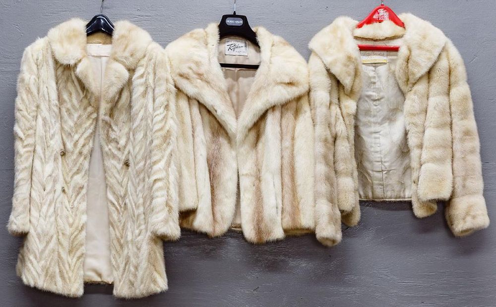 Lot 183A: Mink Fur Jacket Assortment