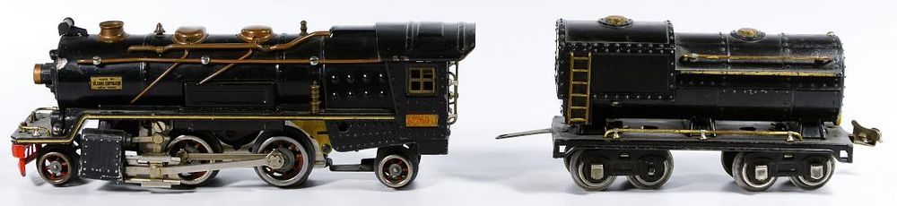 Lot 200: Lionel Model Train #2630-E Engine and Tender