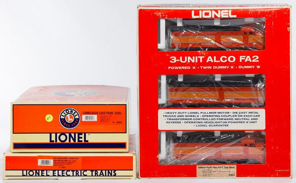 Lot 209: Lionel Model Train Assortment