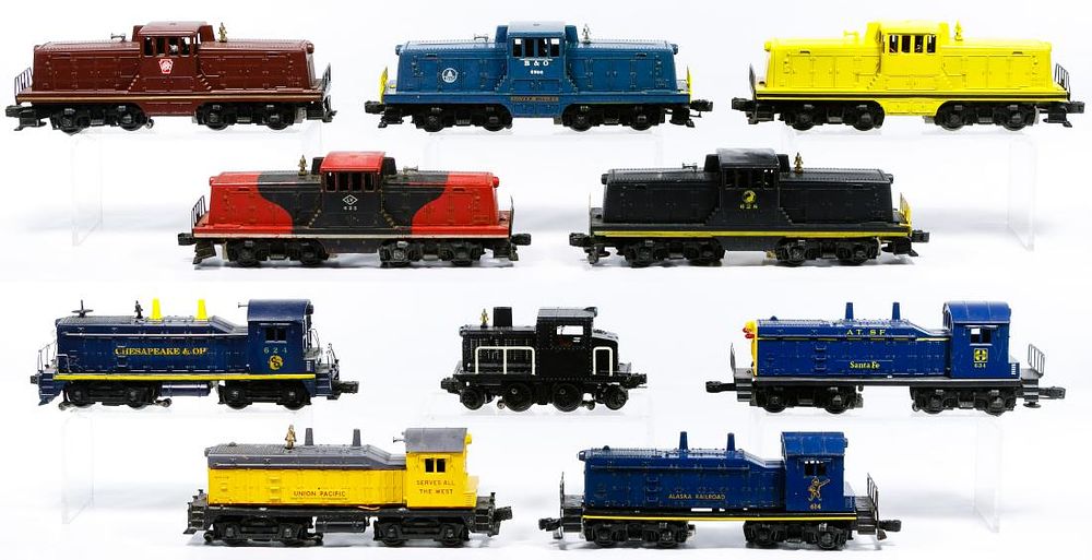 Lot 228: Lionel Model Train Diesel Locomotives Assortment
