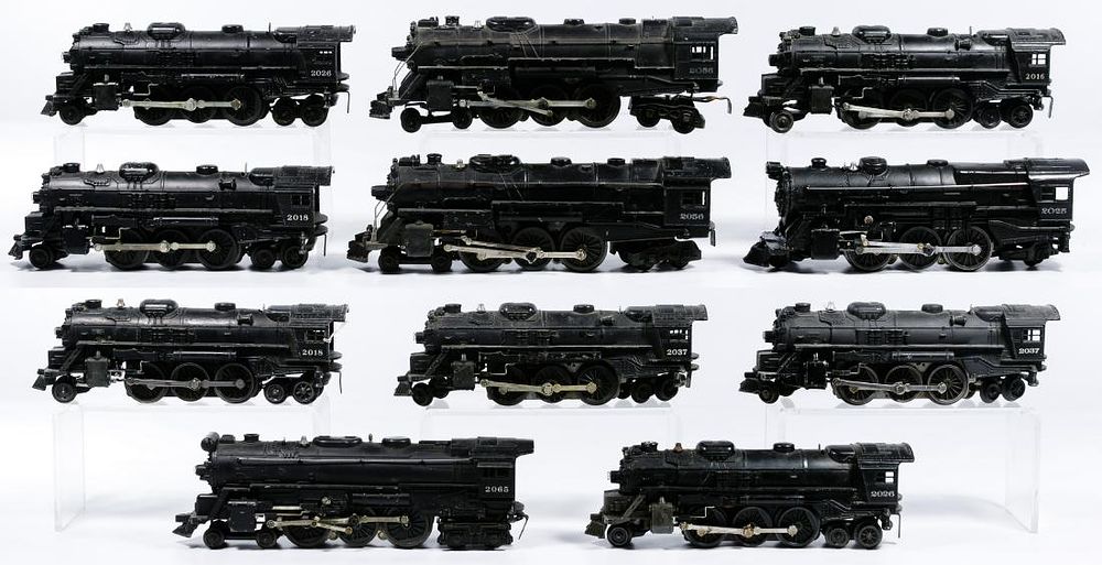 Lot 240: Lionel Model Train Locomotive Assortment