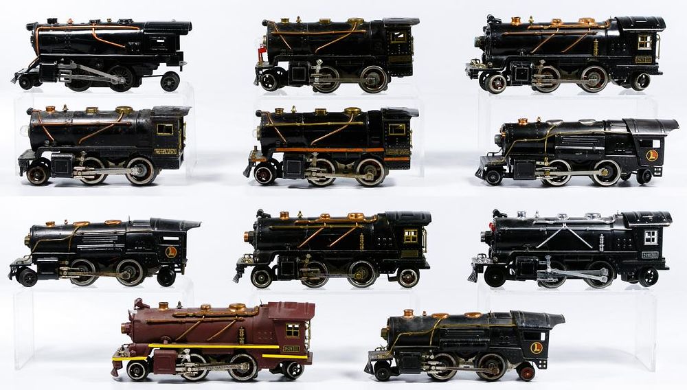 Lot 241: Lionel Model Train Locomotive Assortment