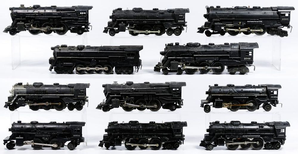 Lot 244: Lionel Model Train Locomotive Assortment