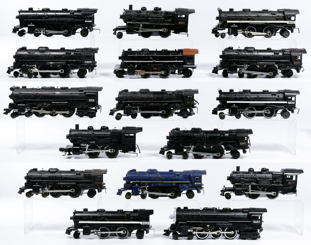 Lot 245: Lionel Model Train Locomotive Assortment