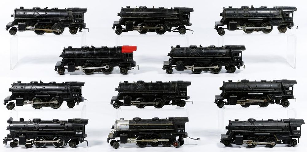 Lot 257: Lionel Model Train Locomotive Assortment