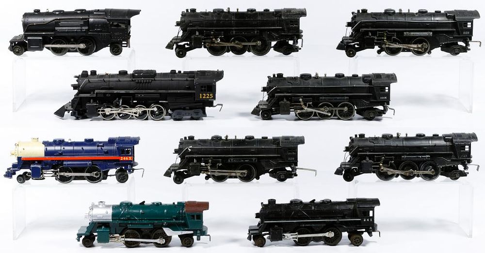 Lot 259: Lionel Model Train Locomotive Assortment